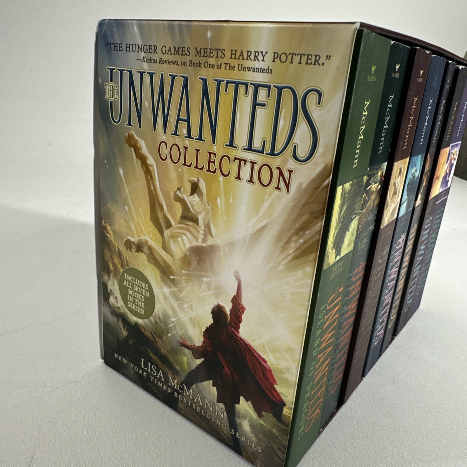 Lisa McMann The Unwanteds Series Complete 7-Book Box Set English YA Fantasy