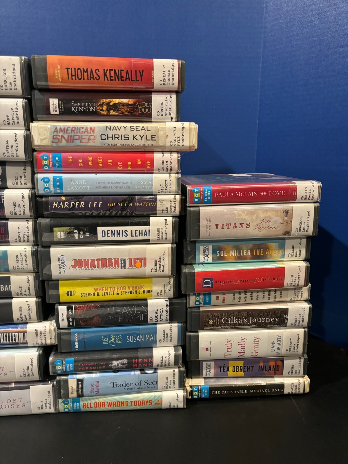 Audio Books on CD 47 Various Title Authors F-O EX-Library