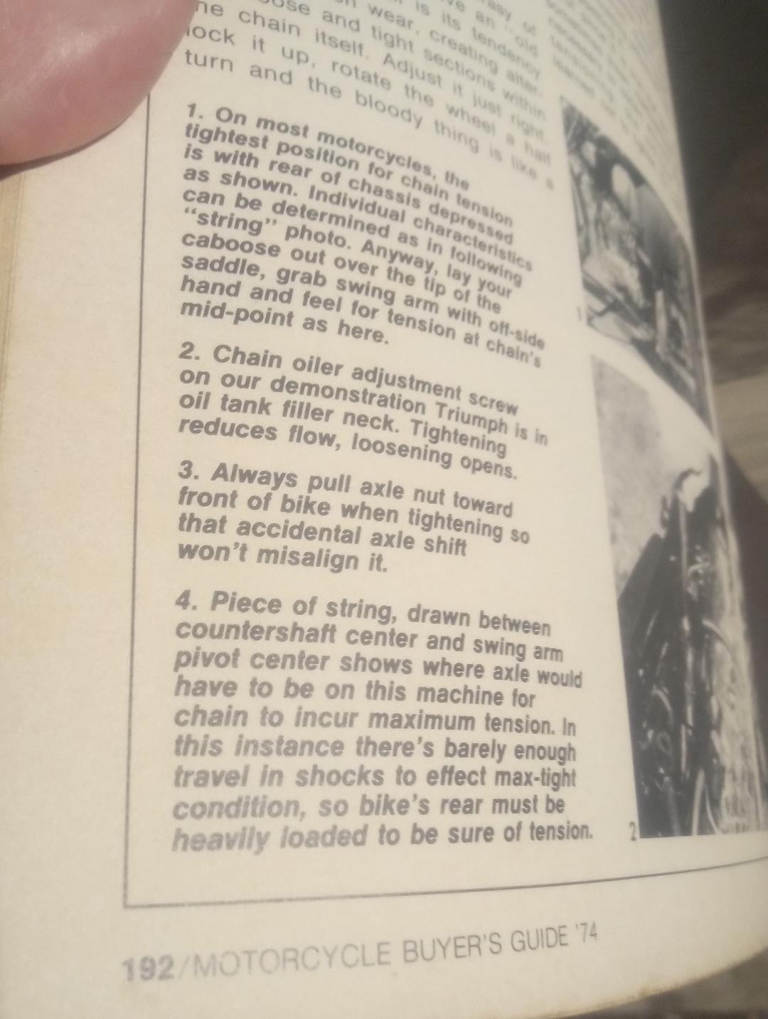 Petersen’s Motorcycle Buyer’s Guide 1974 Full of Information with 192 Pages