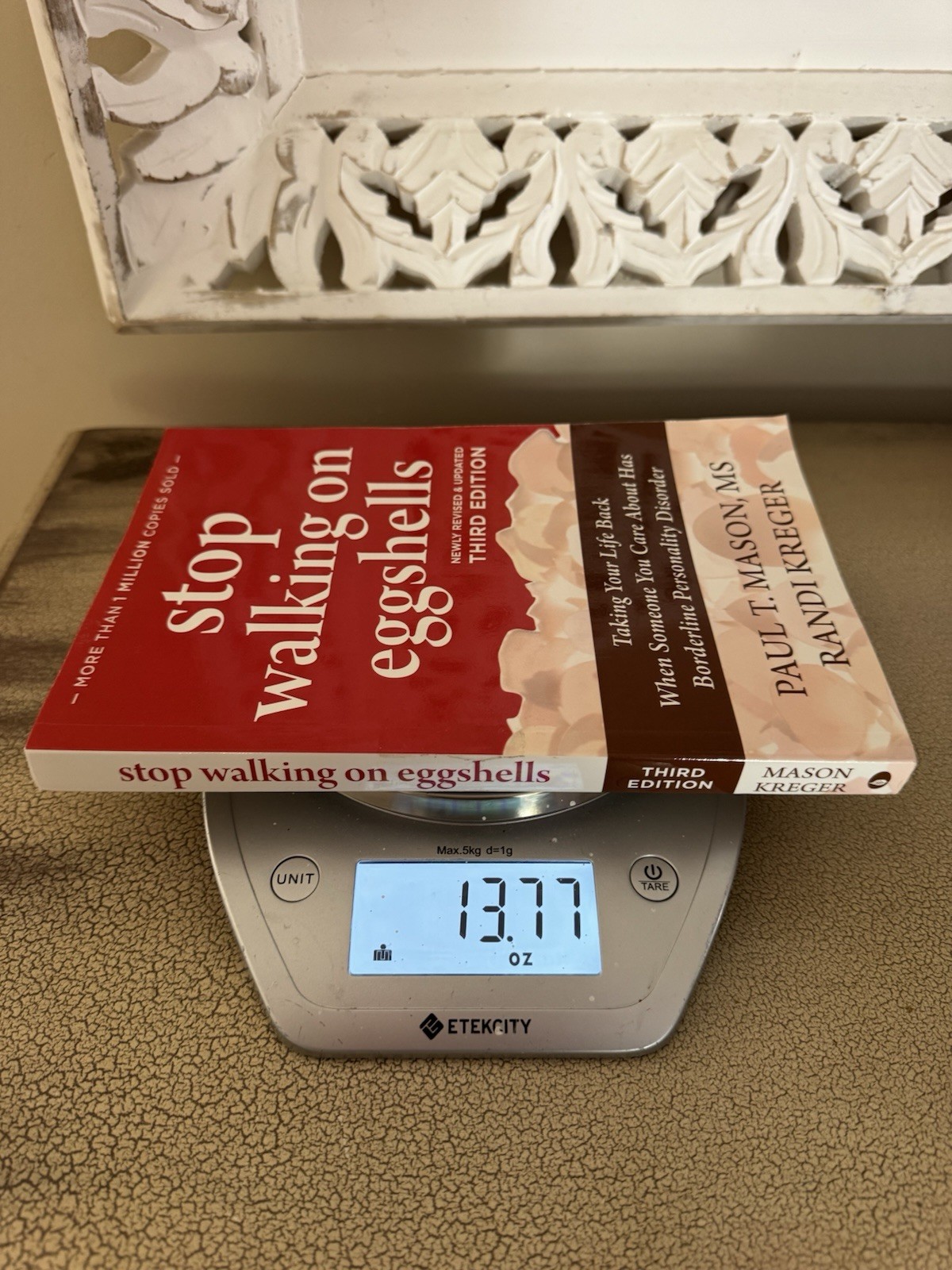 Stop Walking on Eggshells 3rd Ed Mason Kreger PB BPD