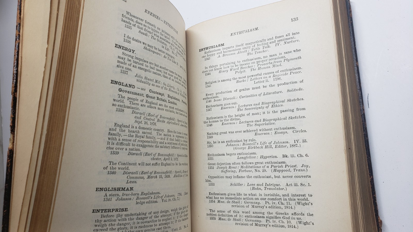Familiar Prose Quotations (1889) – Rare Books, Antiques & Collectibles
