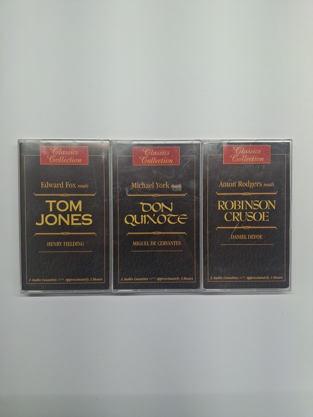 Don Quixote Tom Jones Robinson Crusoe (Audio Cassette) Audio Books