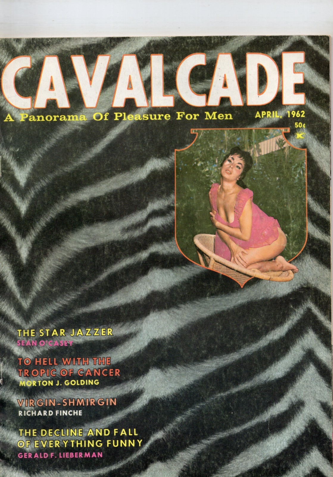 Cavalcade Men’s Interest Magazine Vol 4 #5 April 1962 VG- 3.5