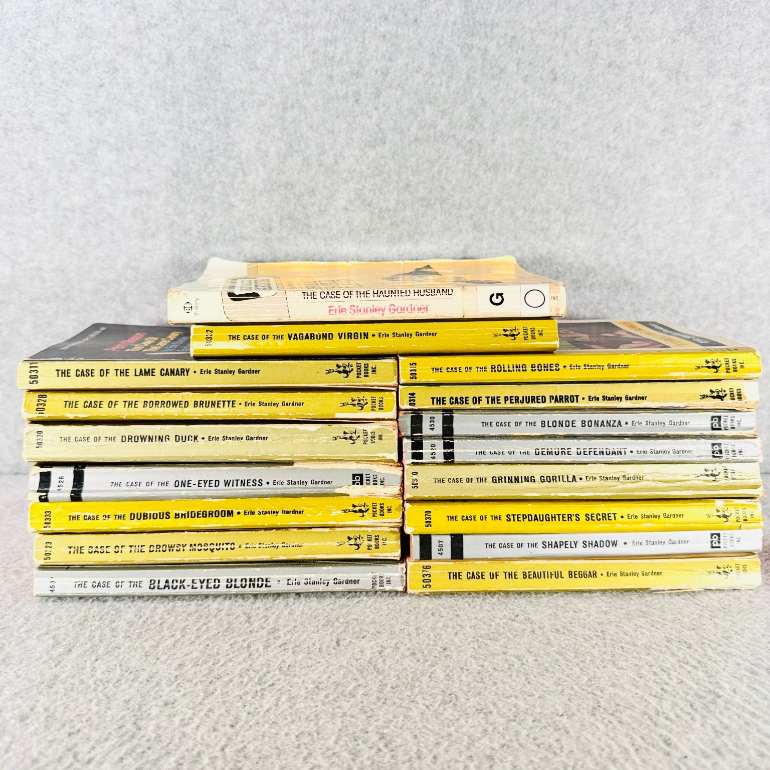 Perry Mason Mystery Lot of 17 Erle Stanley Gardner Pocket Books Vintage Fiction