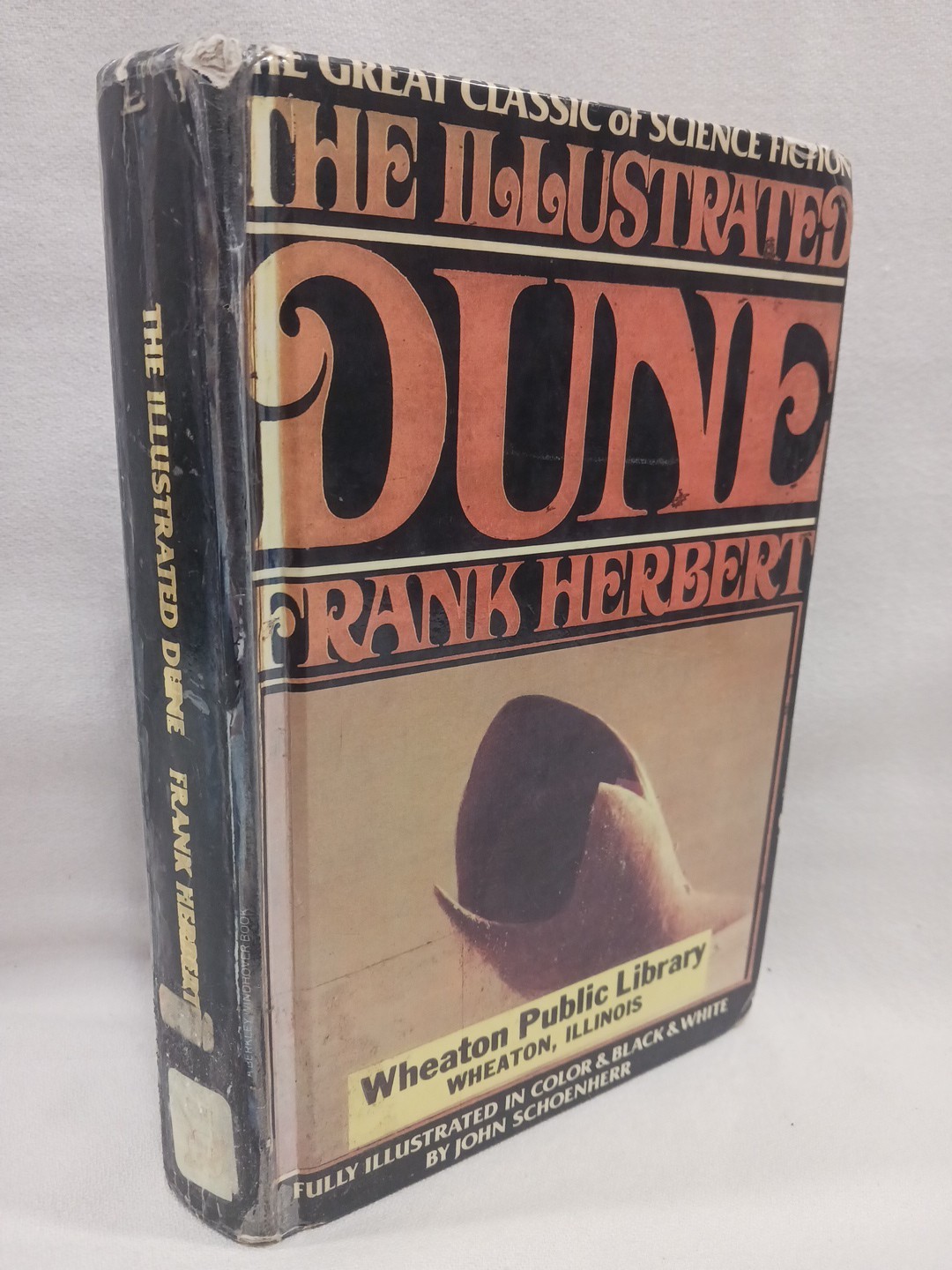 The Illustrated Dune Frank Herbert 1978 First Edition Very Rare HARDCOVER Ex-lib