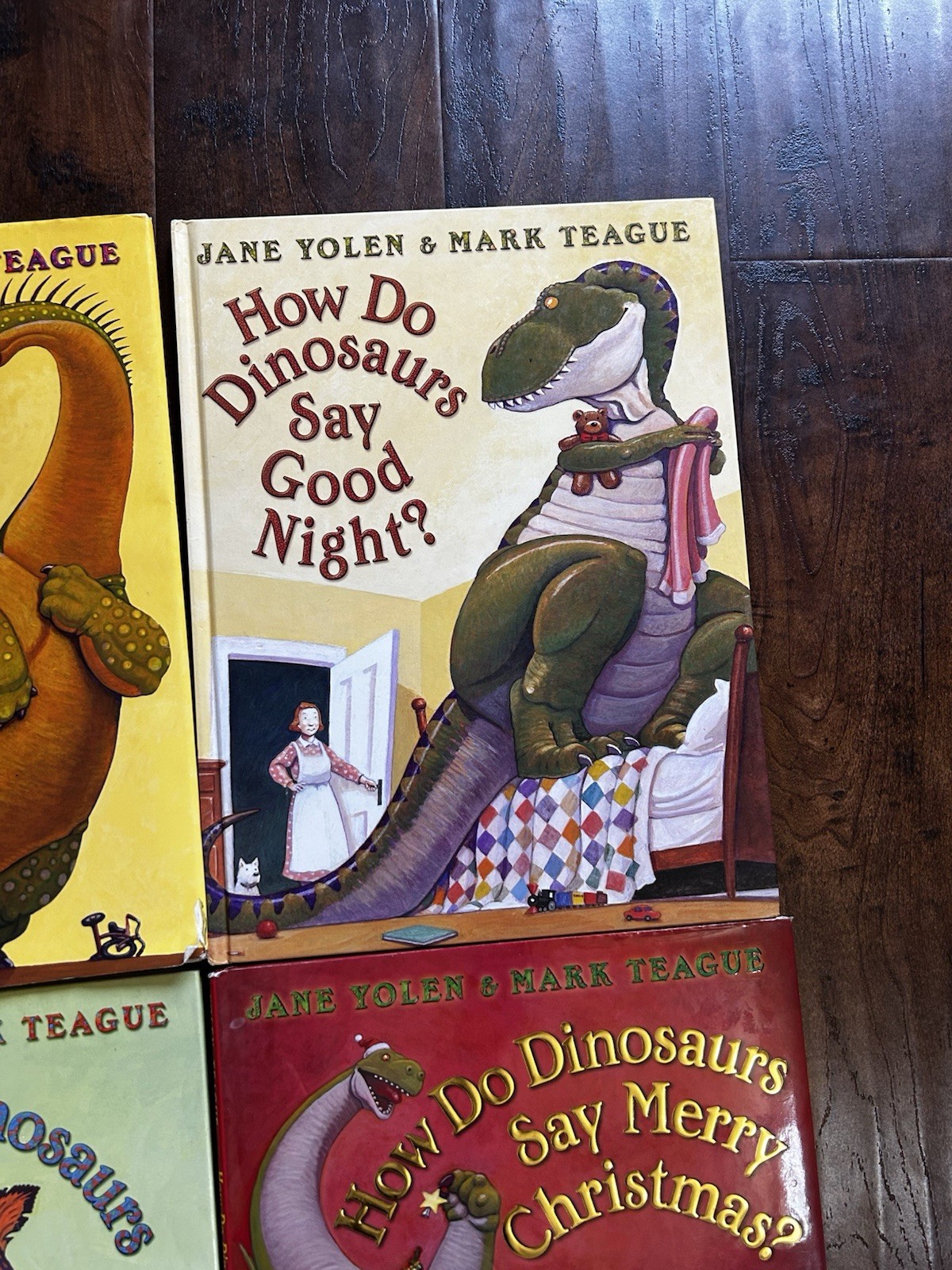 Jane Yolen & Mark Teague How Do Dinosaurs Hardcover Illustrated Ages 4-8