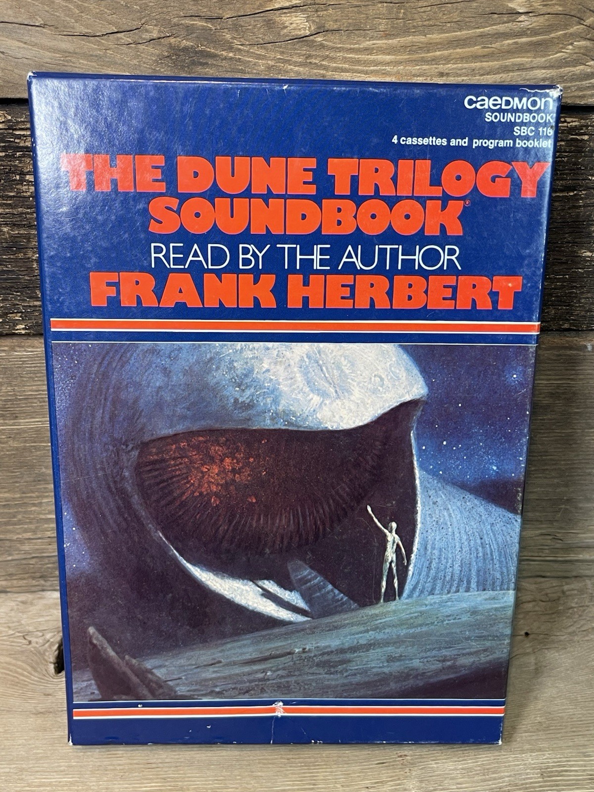“THE DUNE TRILOGY SOUNDBOOK” FRANK HERBERT Caedmon SBC 116 SCARCE