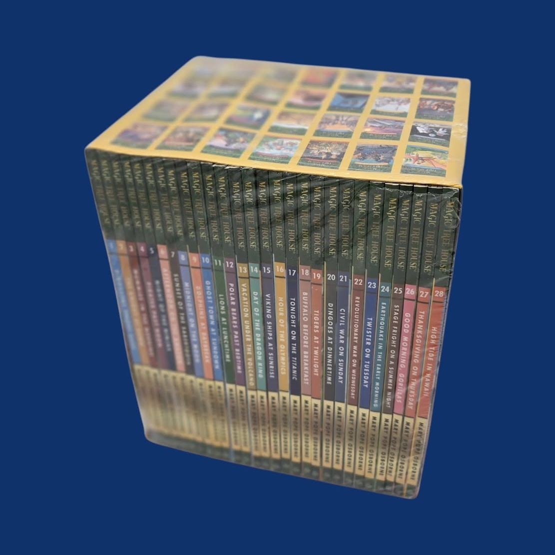 Set 2B: Magic Tree House A Library of Books 1-28 – Mary Pope Osborne Collection