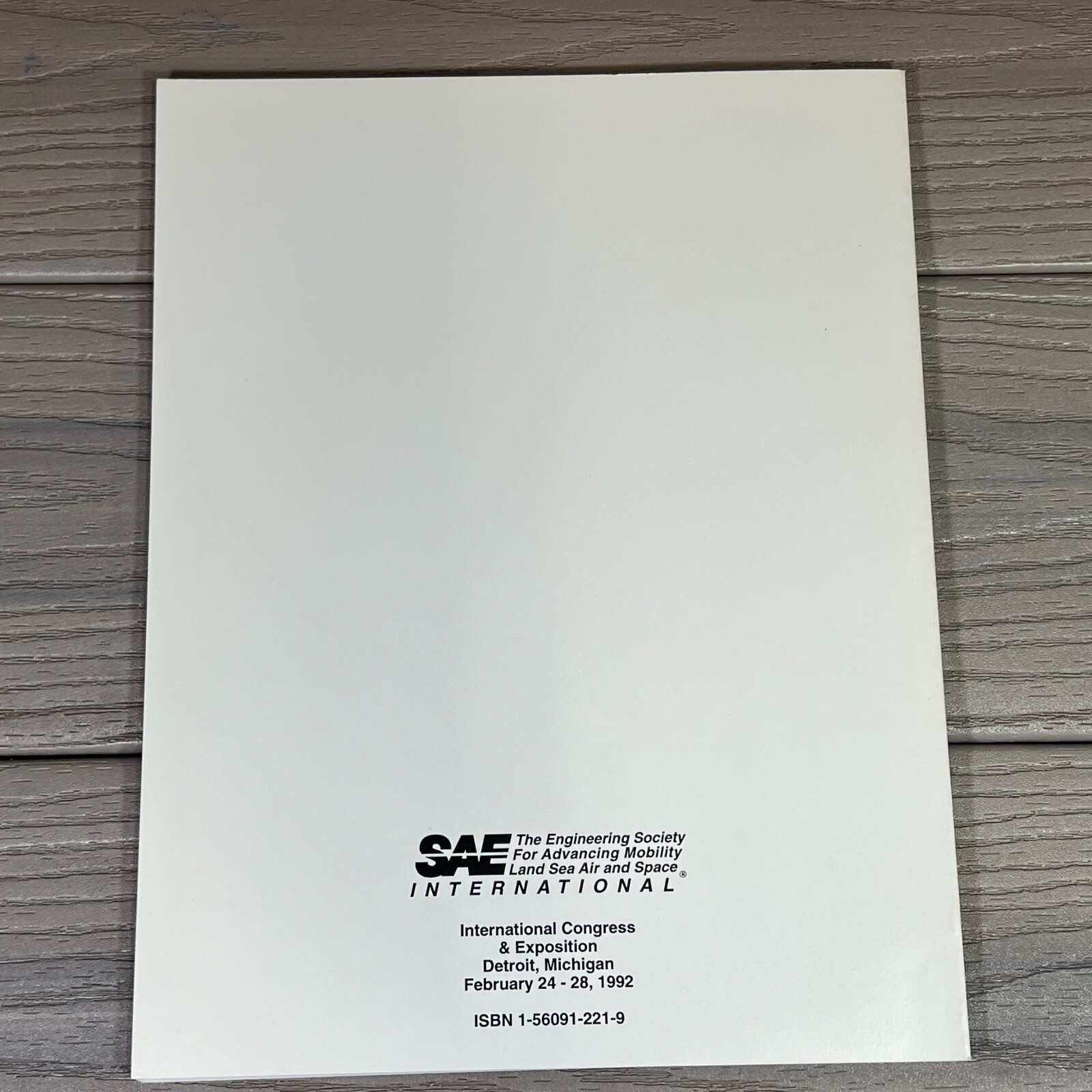 SAE SP-904 Electronic Display Technology & Information Systems VTG AutoVERY GOOD