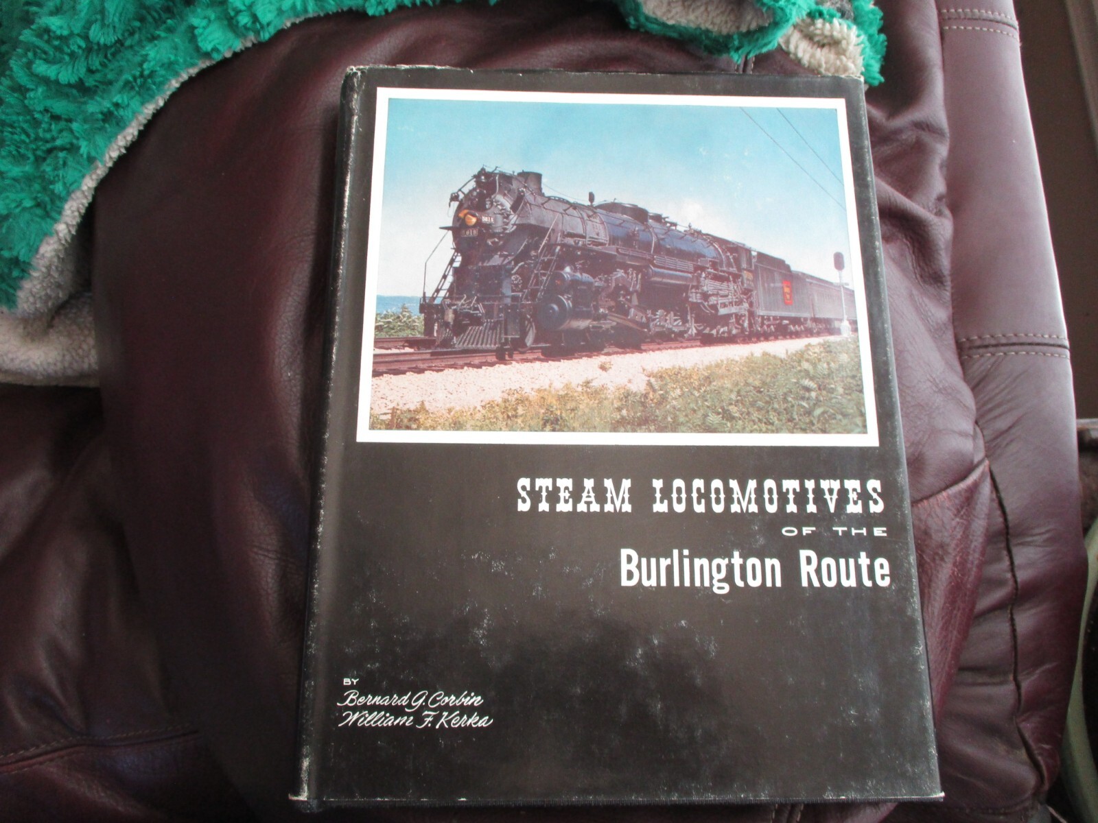 Steam Locomotives of the Burlington Route – Corbn Kerka – Vintage 1960 HB DJ MC