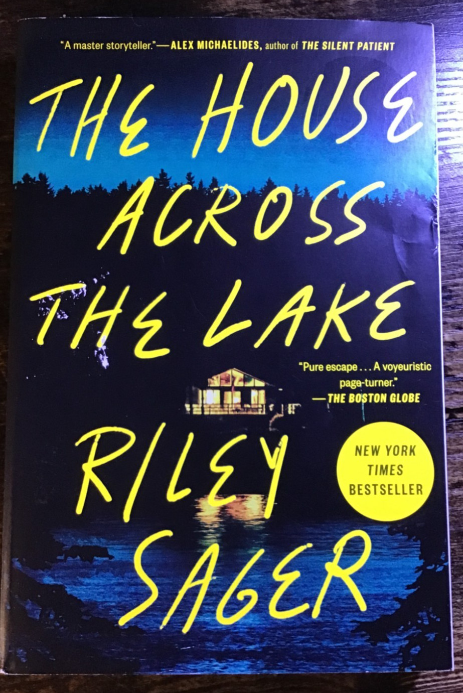 House Across the Lake: A Novel – by Riley Sager (Paperback) NEW ?
