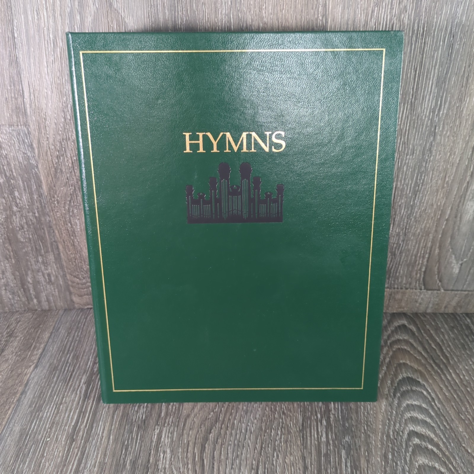 LDS Hymns Green Hardcover Spiral Bound 1998 7.5″ x 9.5″