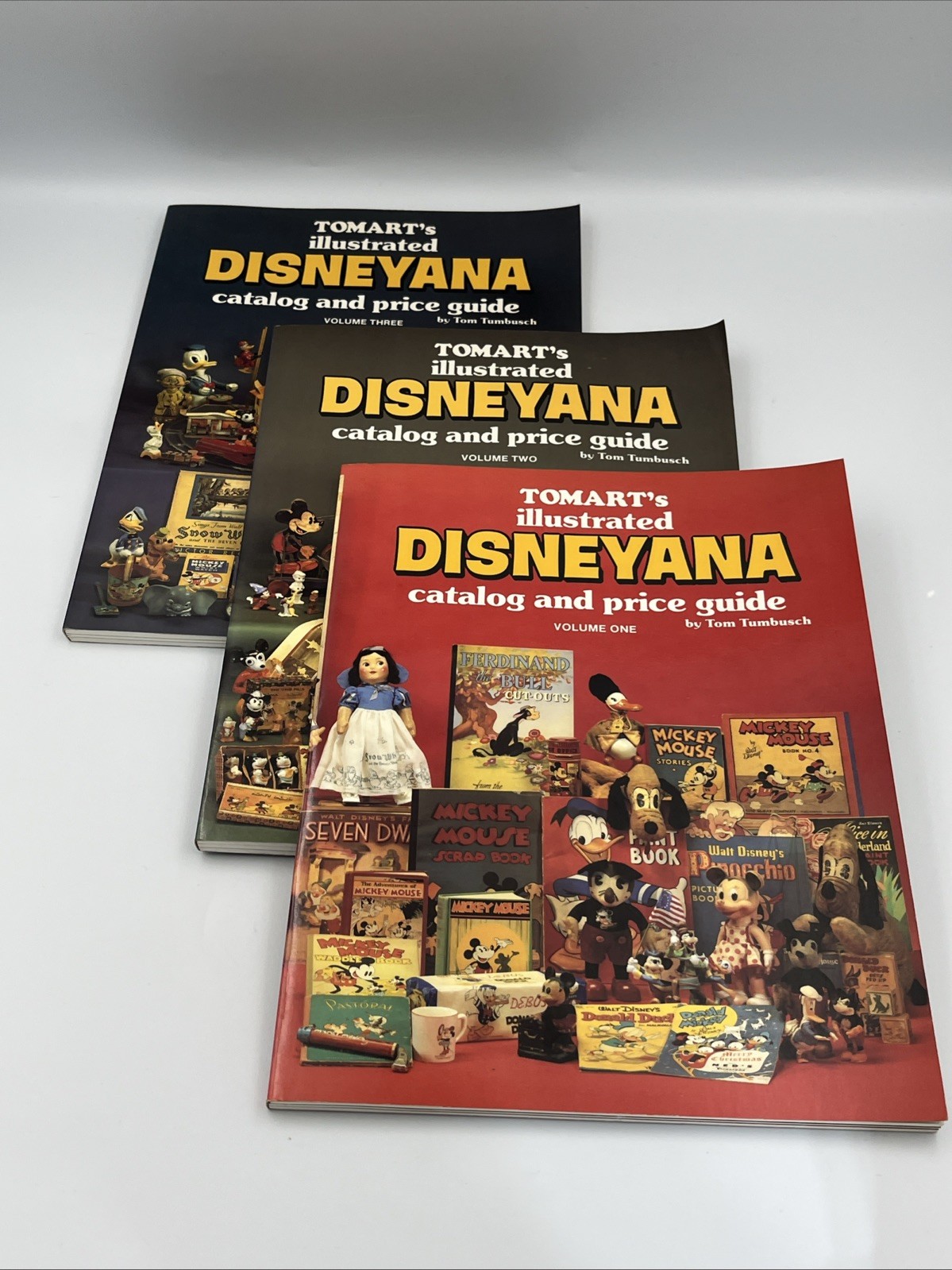 Tomart’s Illustrated Disneyana Catalog and Price Guide Vol 1-3 Disney Price Tag