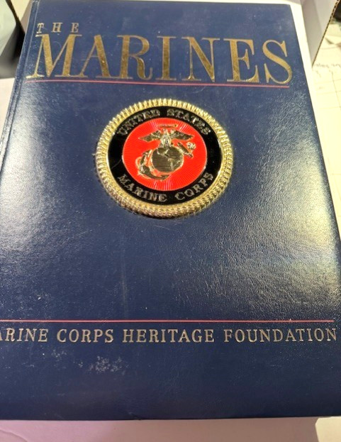 The Marines Hardcover Book Us Marine Corps Heritage Foundation- Free Shipping