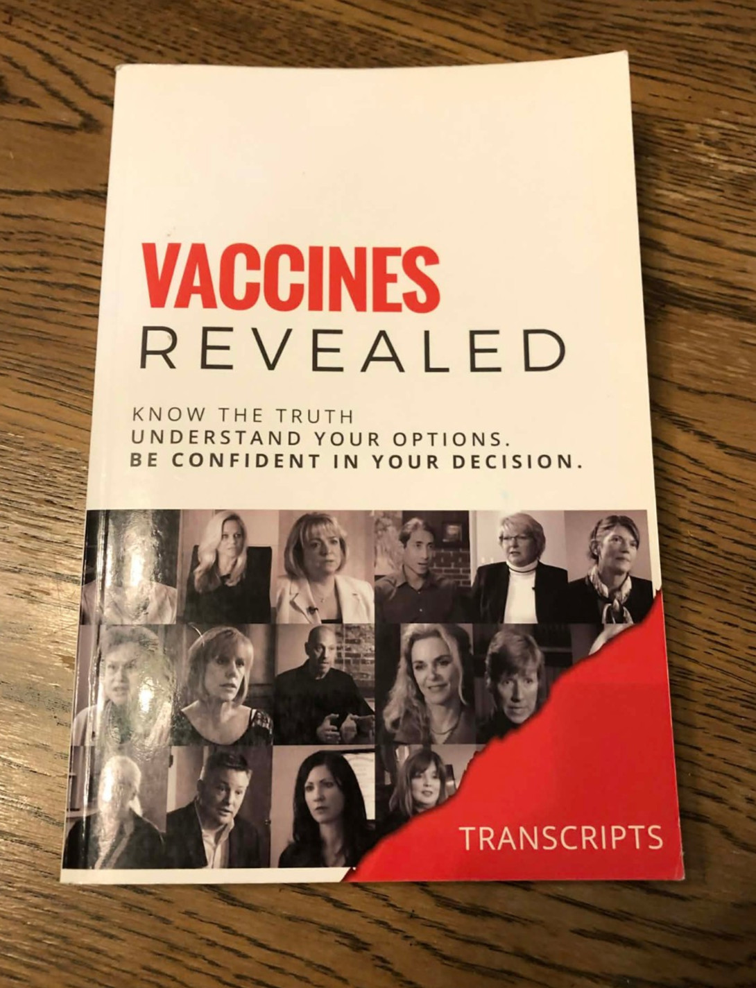 Vaccines Revealed Transcripts 2017 Used Book Softcover
