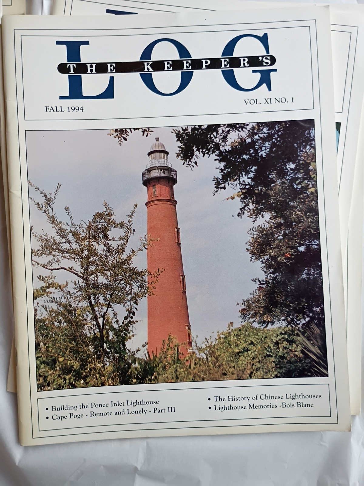 Lot Of 17 The Keepers Log Magazines 1990-1995 Very Good (801)