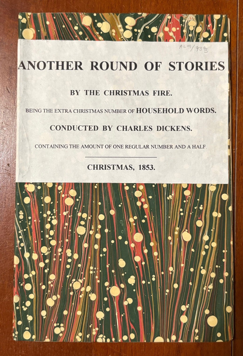Charles Dickens, Extra Number for Christmas 1853 of Household Words, 36 pages