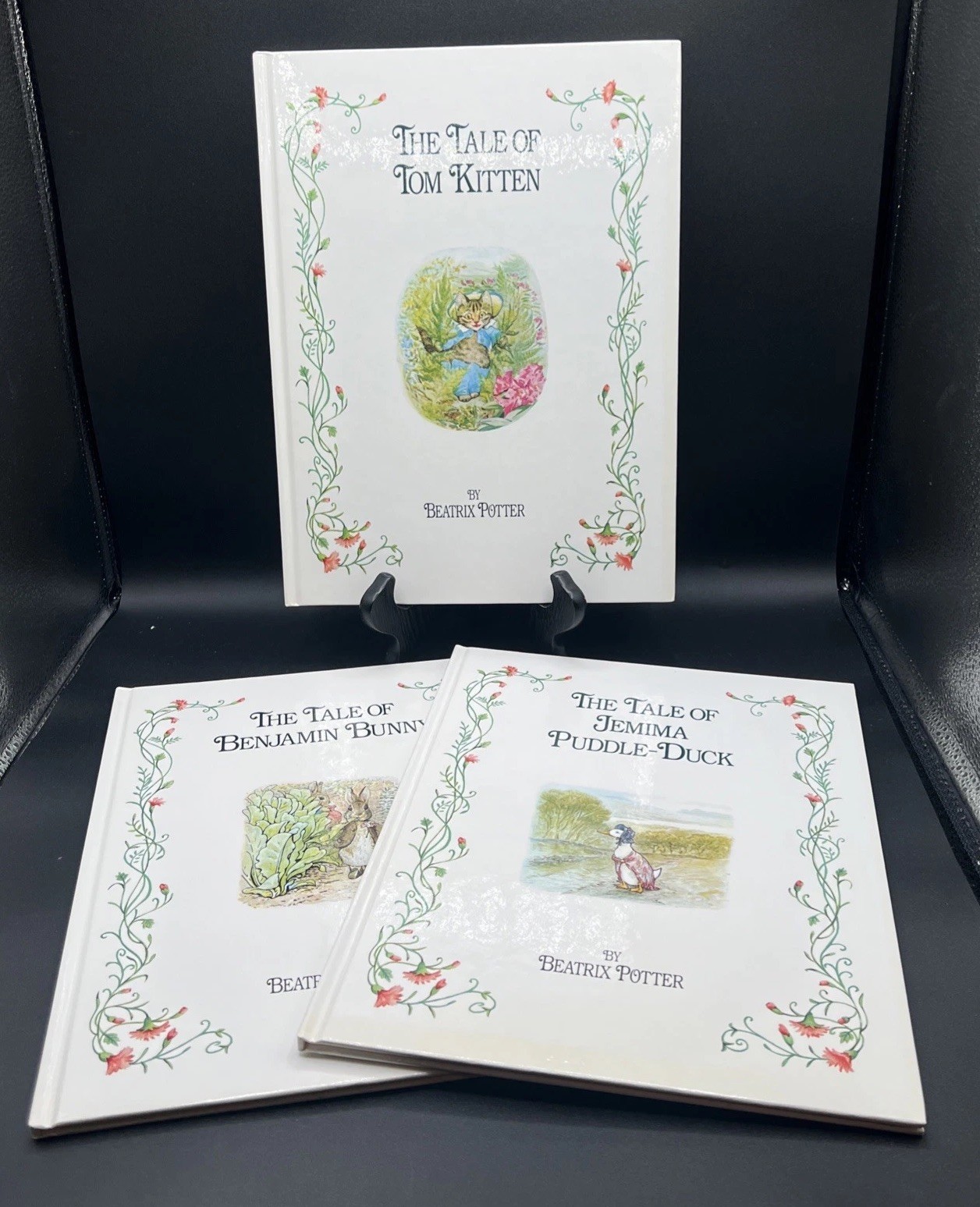 3-Beatrix Potter Oversized Books: The Tale of Tom Kitten, Jemima Duck & Benjamin