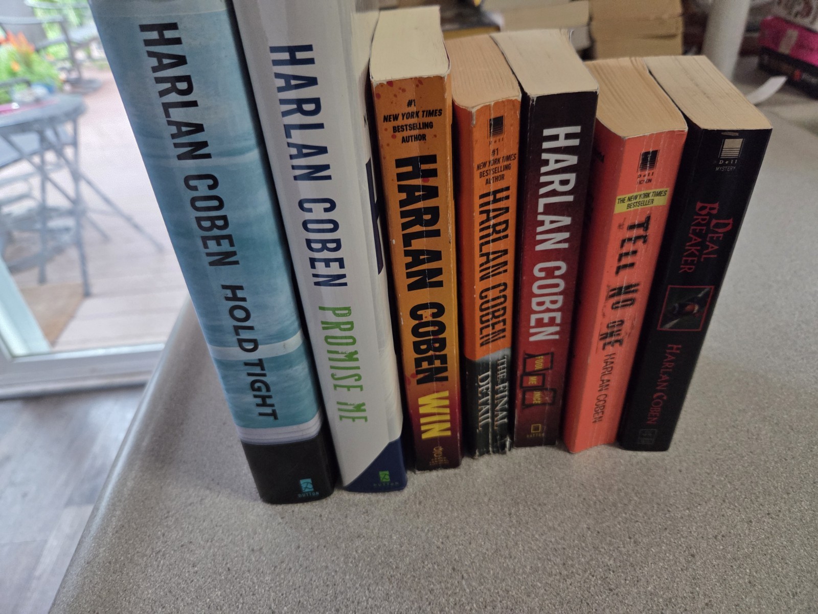 Harlan Coben Lot Of 7 Books. Paperback. Mystery Thriller Suspense