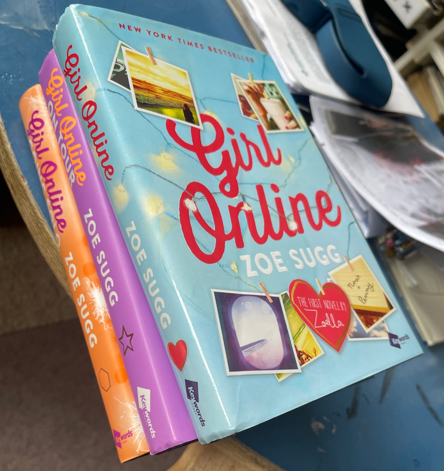 Lot of 3 Complete Girl Online Series Books 1-3 By Zoe Sugg On Tour Going Solo HC