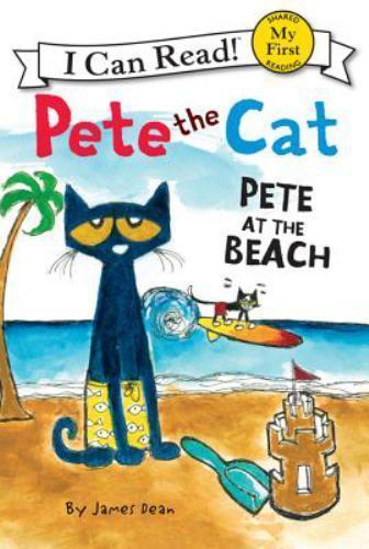 Pete the Cat: Pete at the Beach: A Fun Summ- paperback, 9780062110725, Dean, new