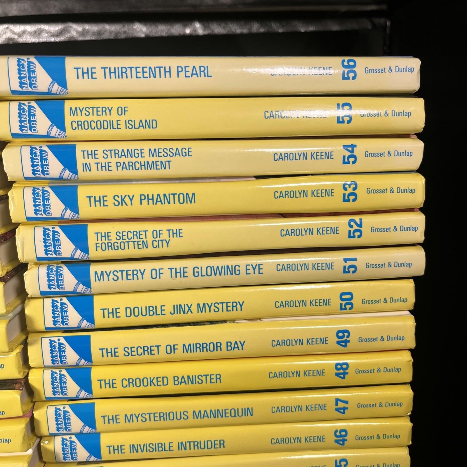 Nancy Drew Complete Series Set 1-56 Flashlight Hardcover Edition Mystery Lot