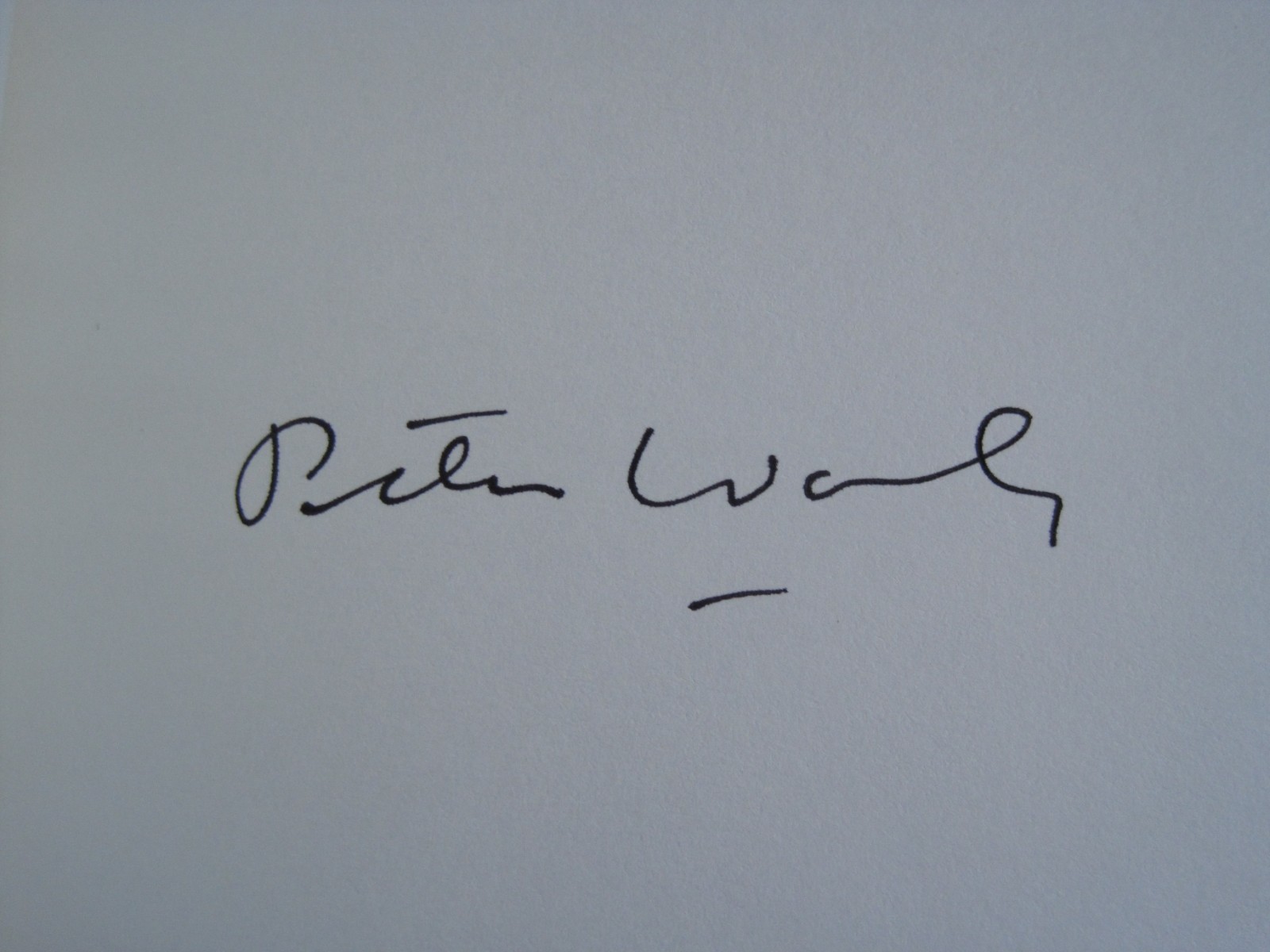 PETER WOLF SIGNED – WAITING ON THE MOON – Limited First Edition – J. GEILS BAND