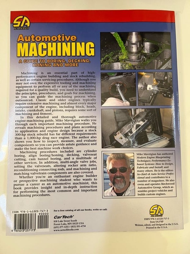 Automotive Machining: A Guide to Boring, Decking, Honing & More SA378P