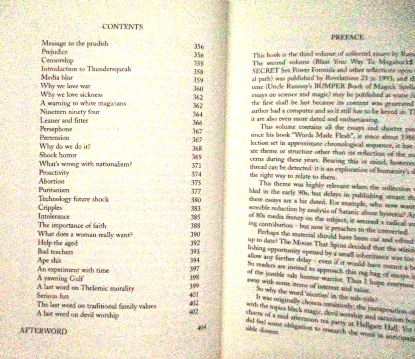 What I Did In My Holidays by Dukes essays black magic, Satanism, devil worship