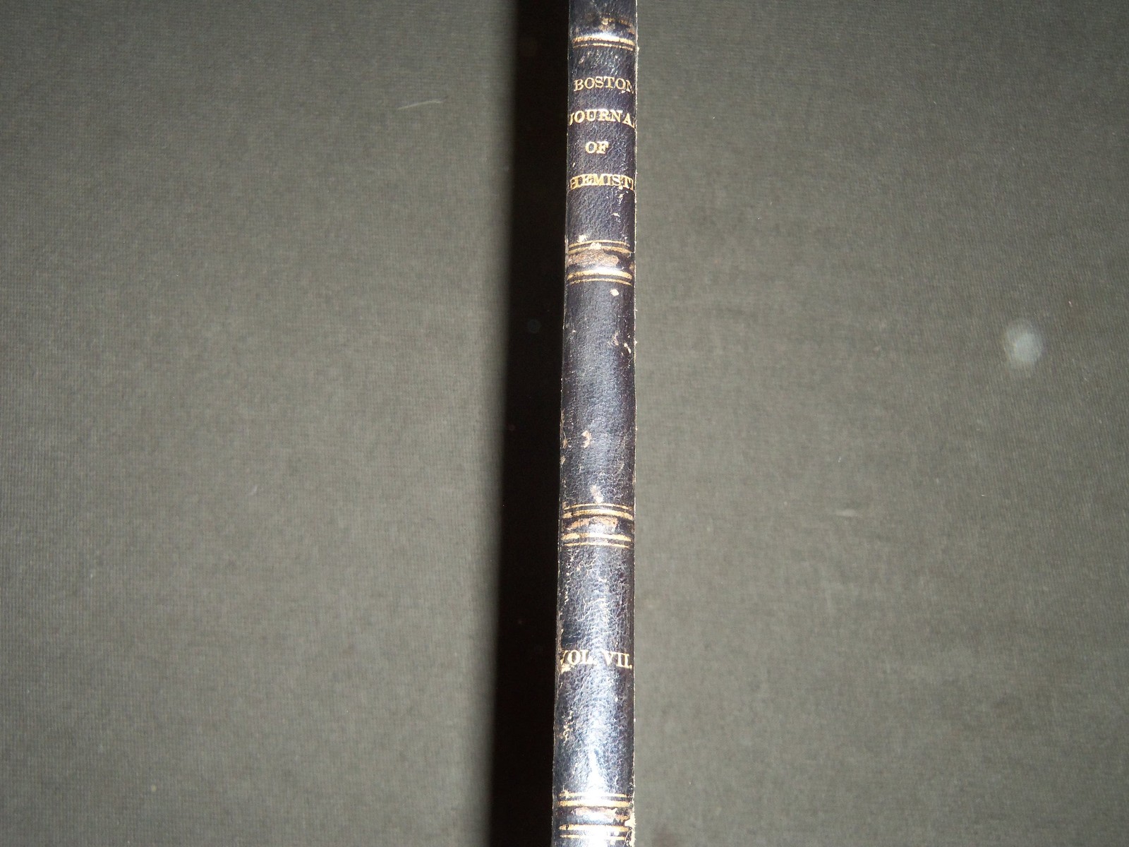 1872-1873 THE BOSTON JOURNAL OF CHEMISTRY BOUND VOLUME NO. 7 – KD 3064B