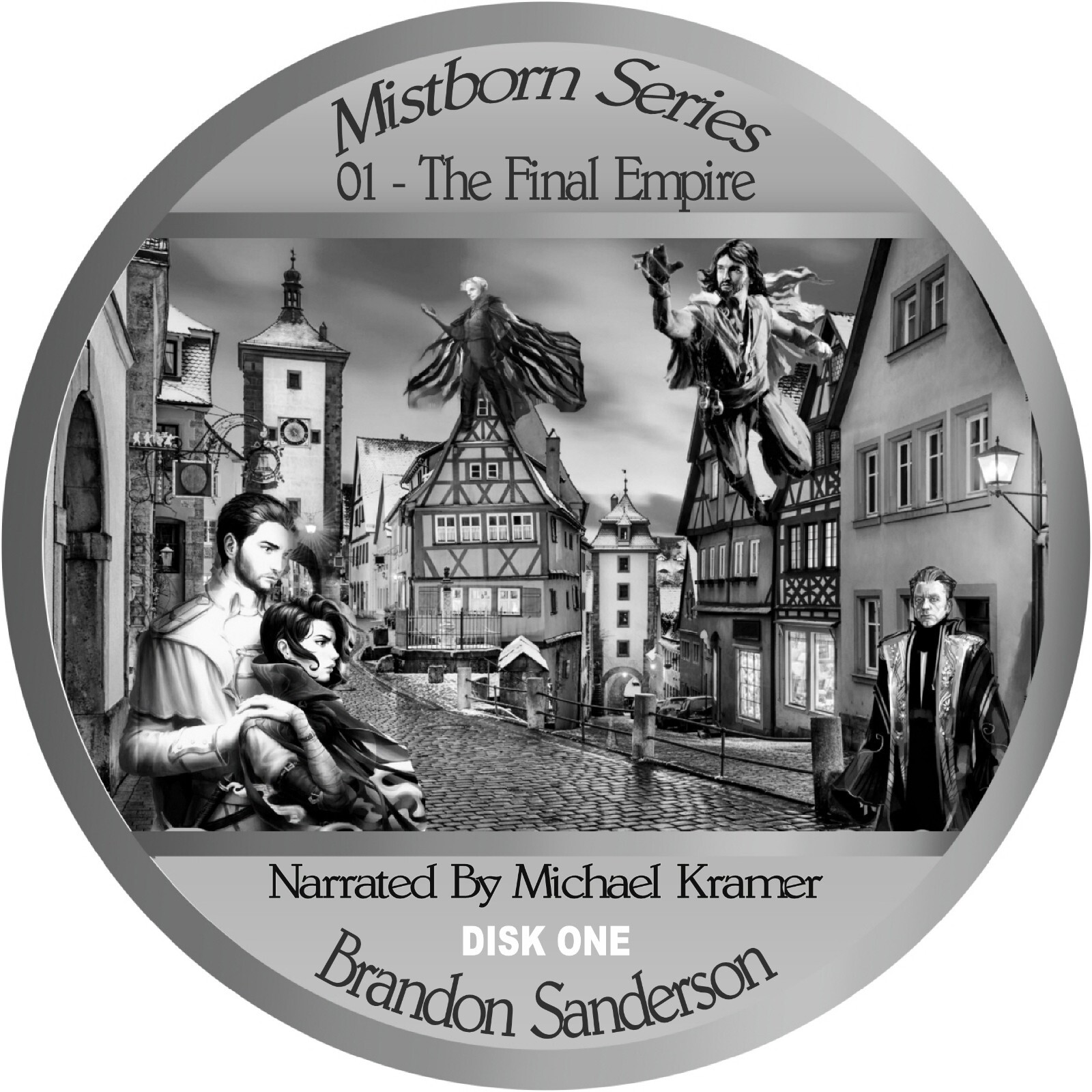 Brandon Sanderson Misborne Series 7 unabridged audiobooks on mp3 Cds