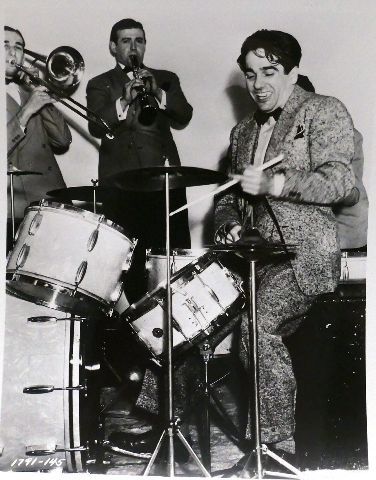 Gene Krupa GENE KRUPA PHOTO 3 OF 6 8” x 10” inch Photograph