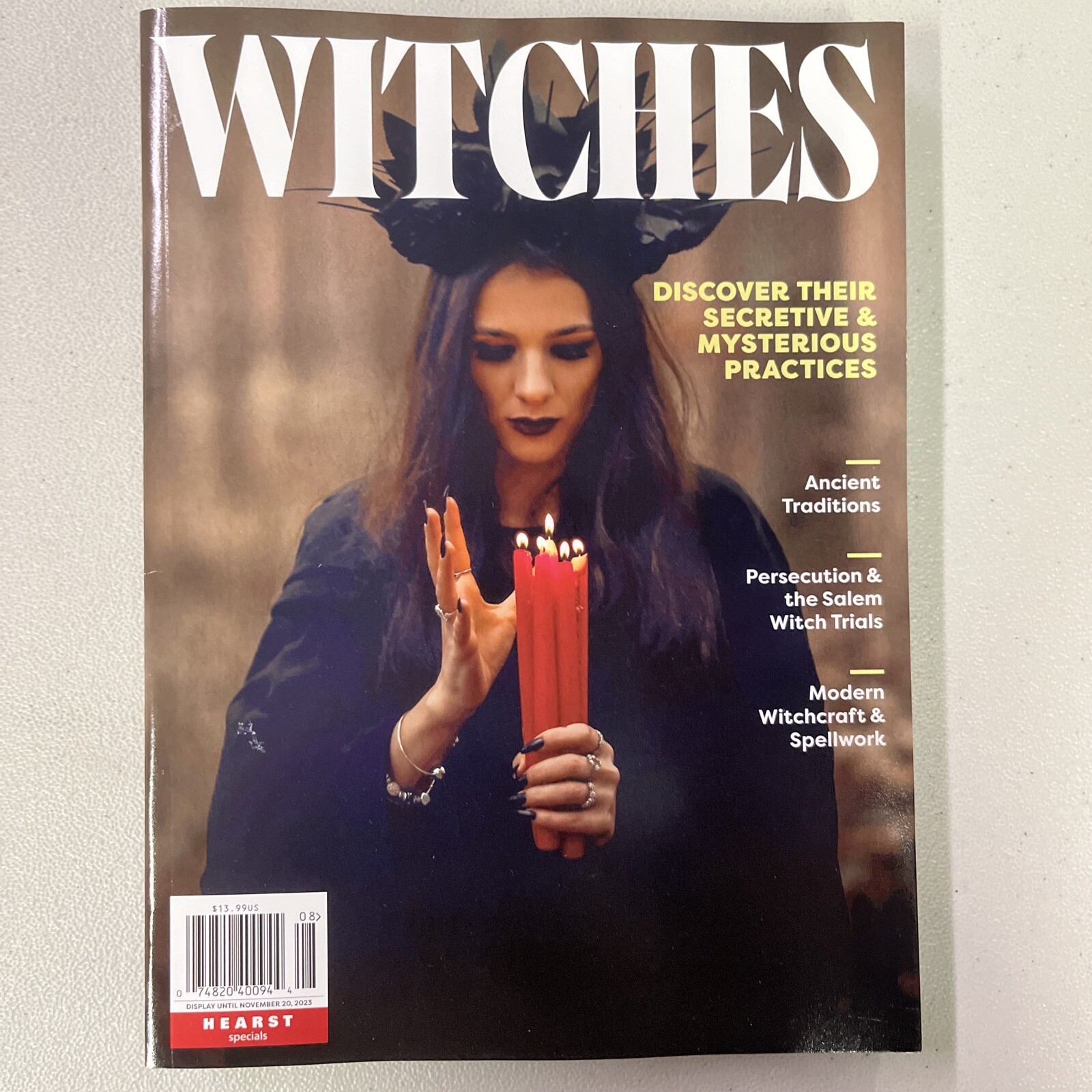 WITCHES HEARST MAGAZINE 2023 SECRET & MYSTERIOUS PRACTICES