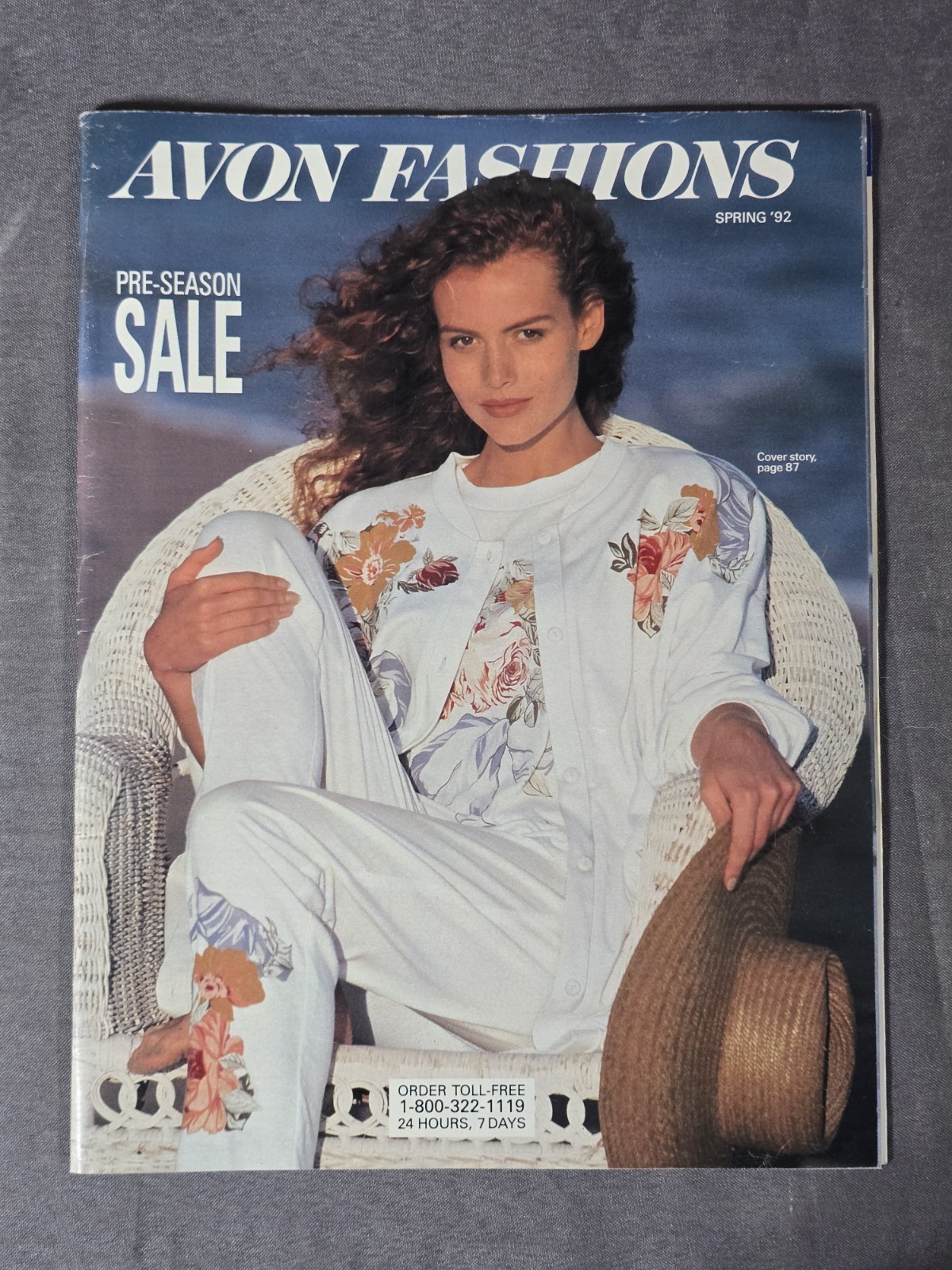 Vintage Avon Fashions Catalog Magazine Spring 1992 Lingerie Bikinis Clothing