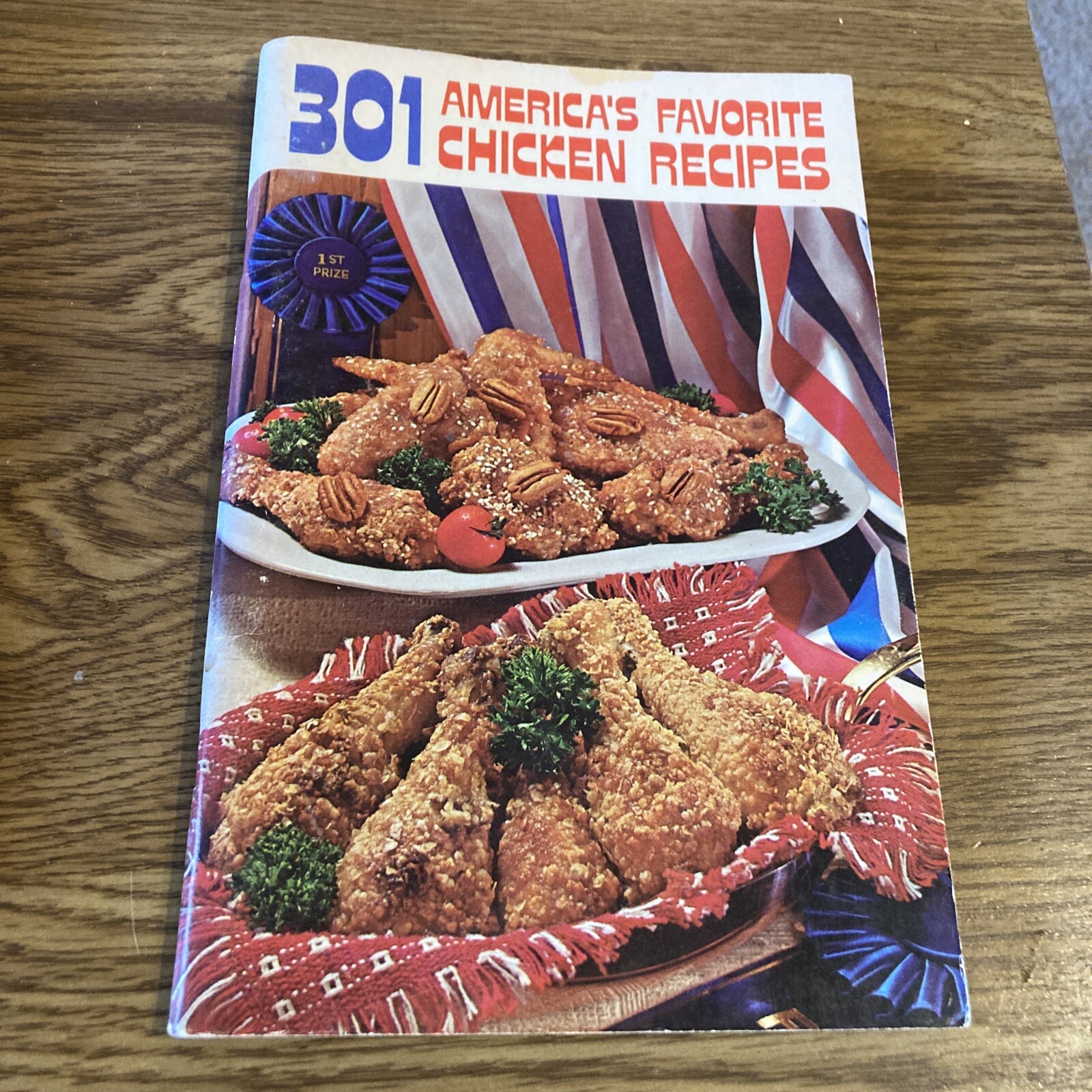 301 America’s Favorite Chicken Recipes Cookbook 1971 Softcover 94 Pages