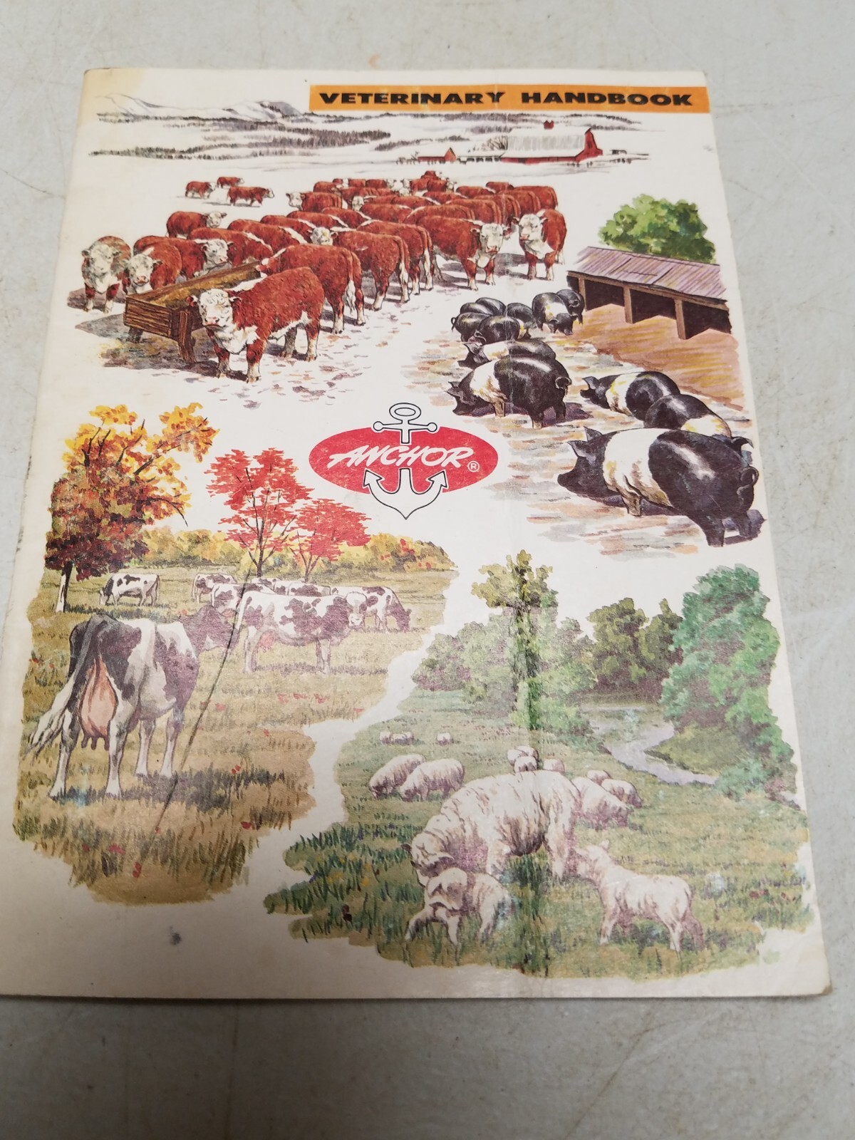 Vintage Anchor veterinary handbook, 54 Pages, (V)
