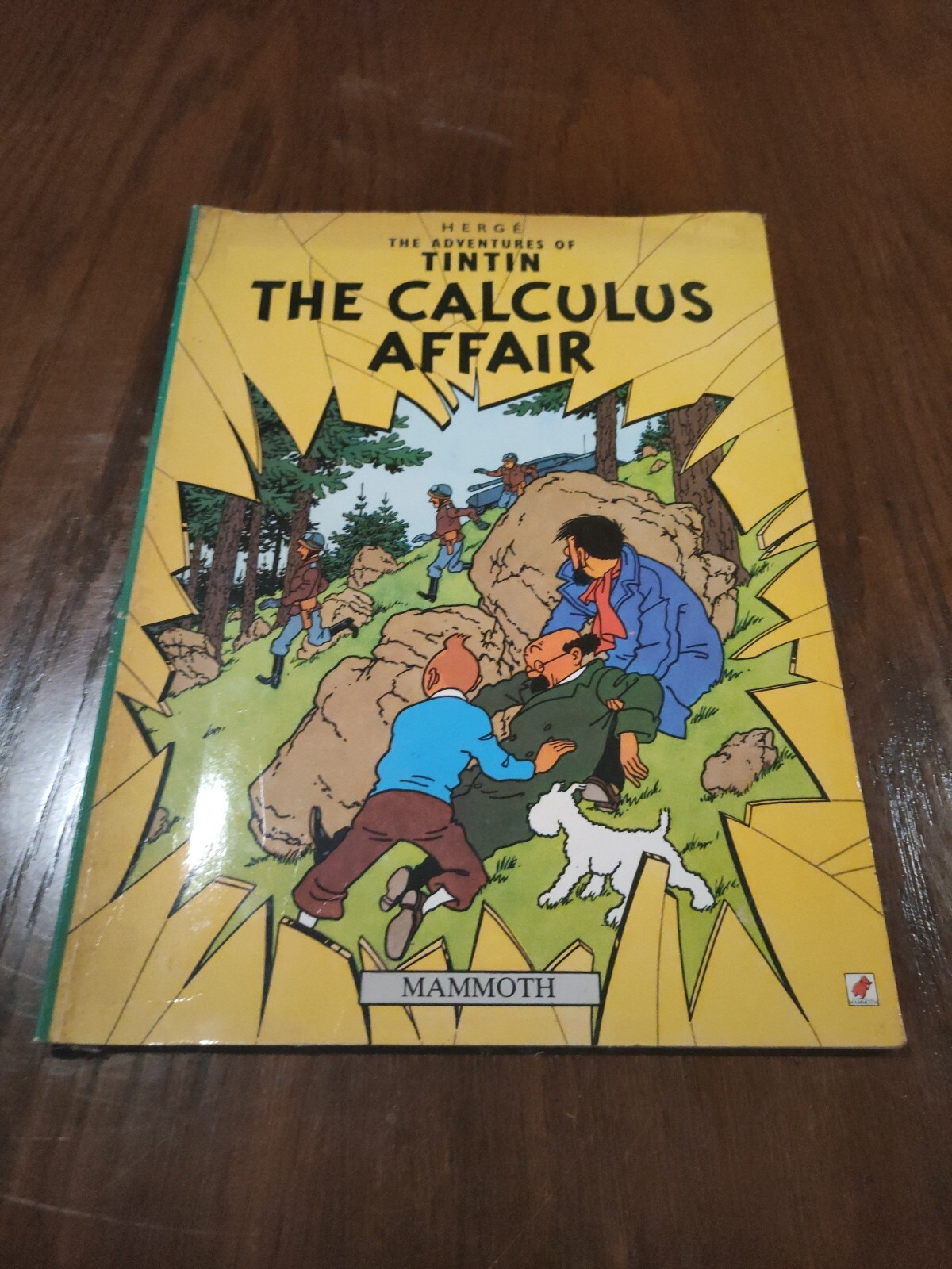 The adventures of Tintin, Herge, The Calculus affair Mammoth vintage 1995
