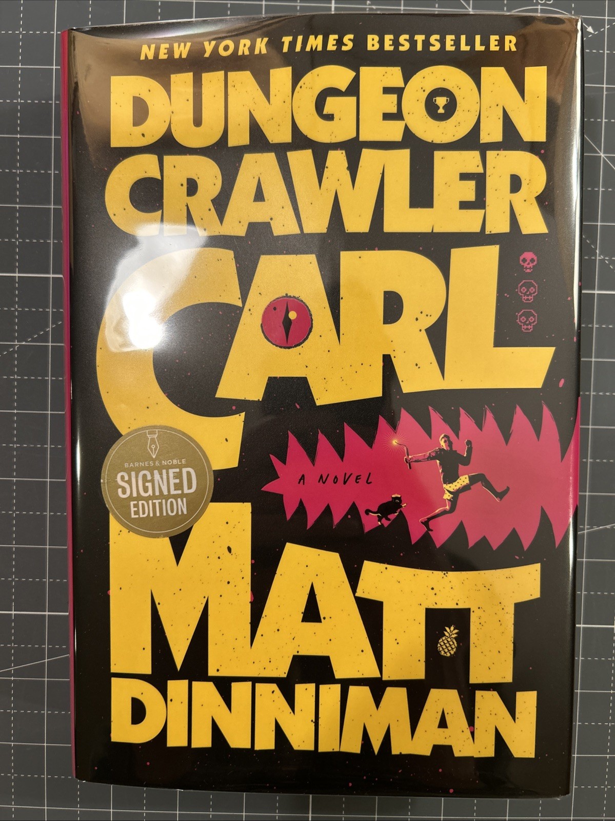 SIGNED Dungeon Crawler Carl – Matt Dinniman 1st/1st HC 1st Printing- NF