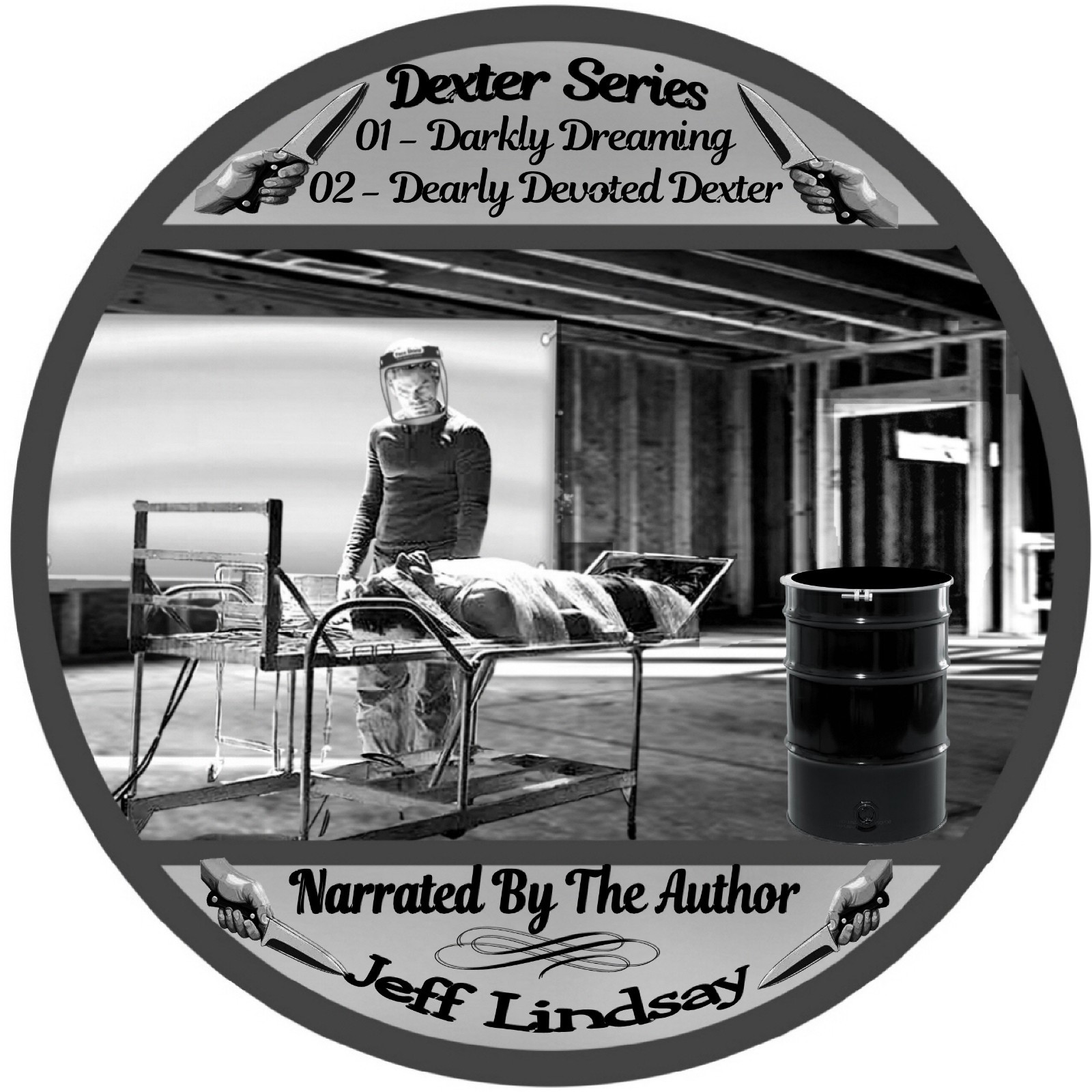 Jeff Lindsay Dexter Series 8 unabridged audiobooks 4 on Mp3 Cds