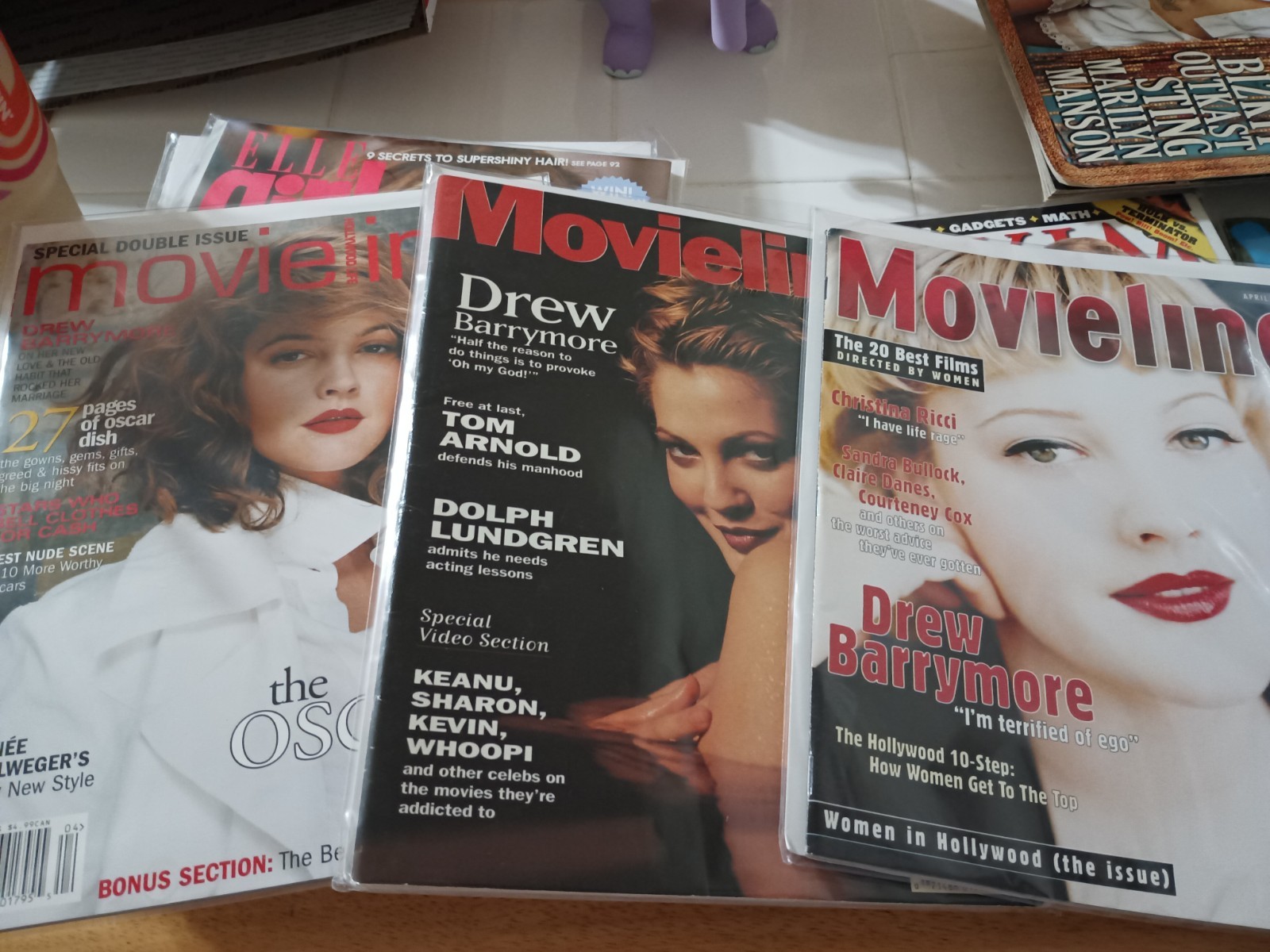 Movieline Magazine Lot 2003 Oscar Issue Drew Barrymore