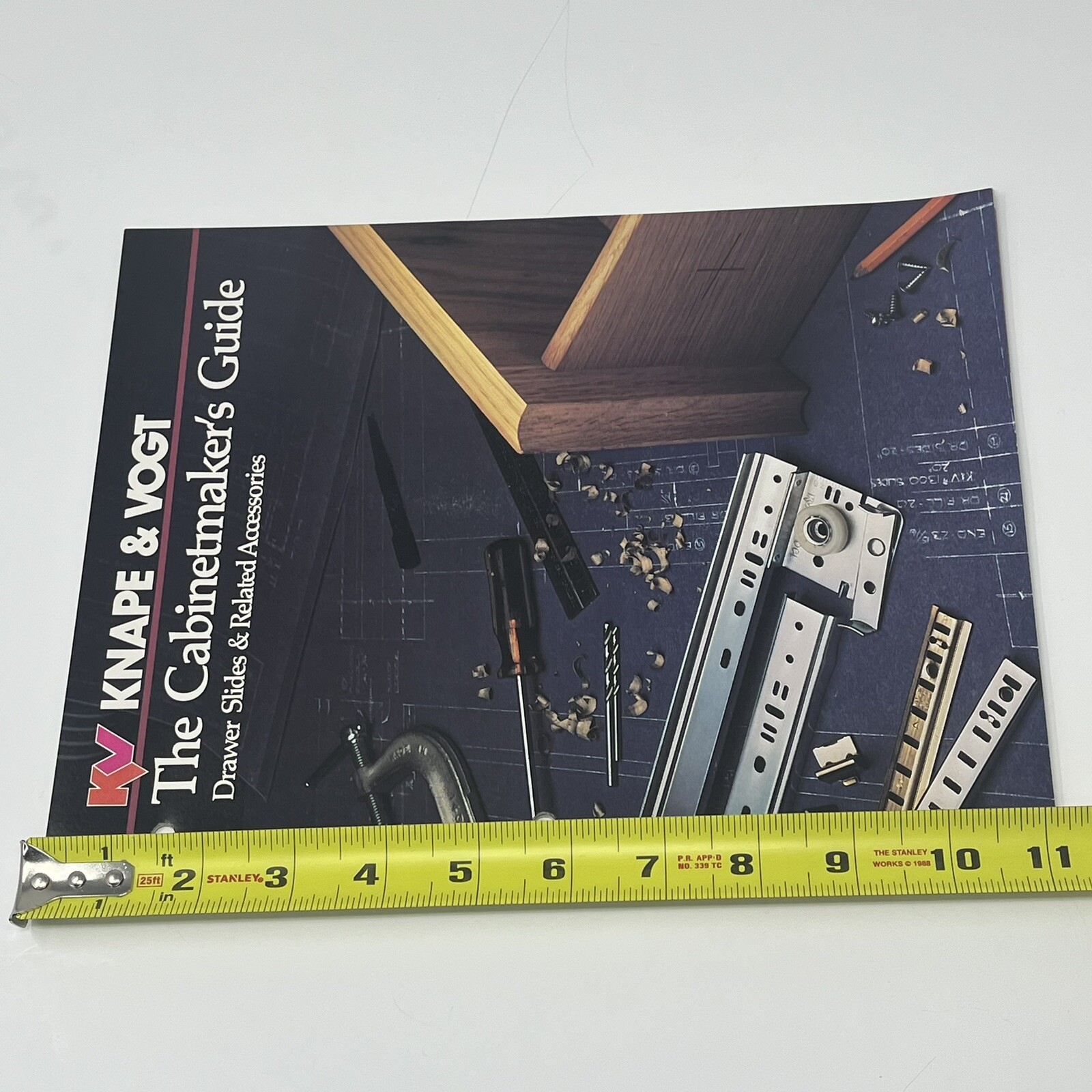 80’s Knape & Vogt Cabinetmakers Guide Drawer Slides Accessories Brochure Catalog