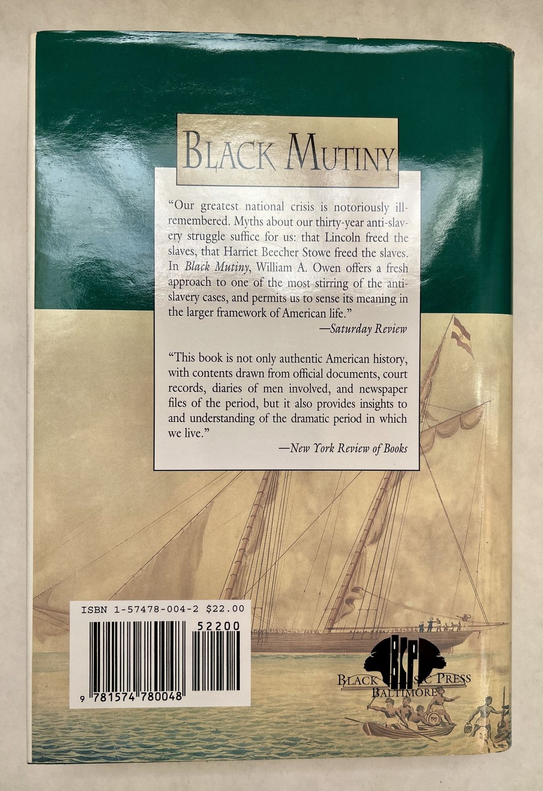 William A Owens / Black Mutiny The Revolt on the Schooner Amistad 1997