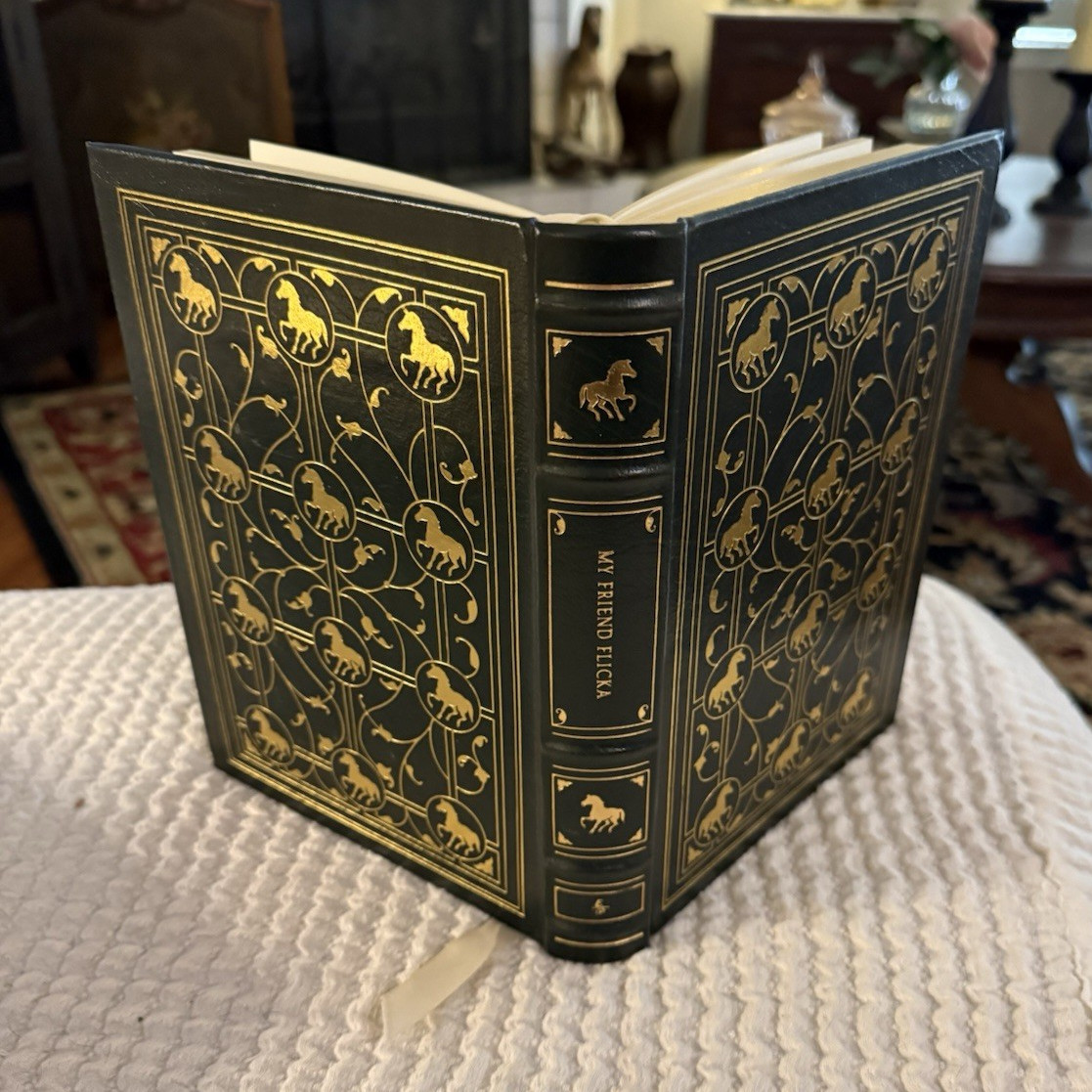 Easton Press Leather Bound Illustrated My Friend Flicka – Mary O’Hara, Ages 9-12