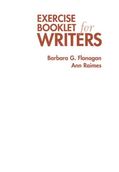 Exercise Booklet for Writers Perfect Ann Raimes