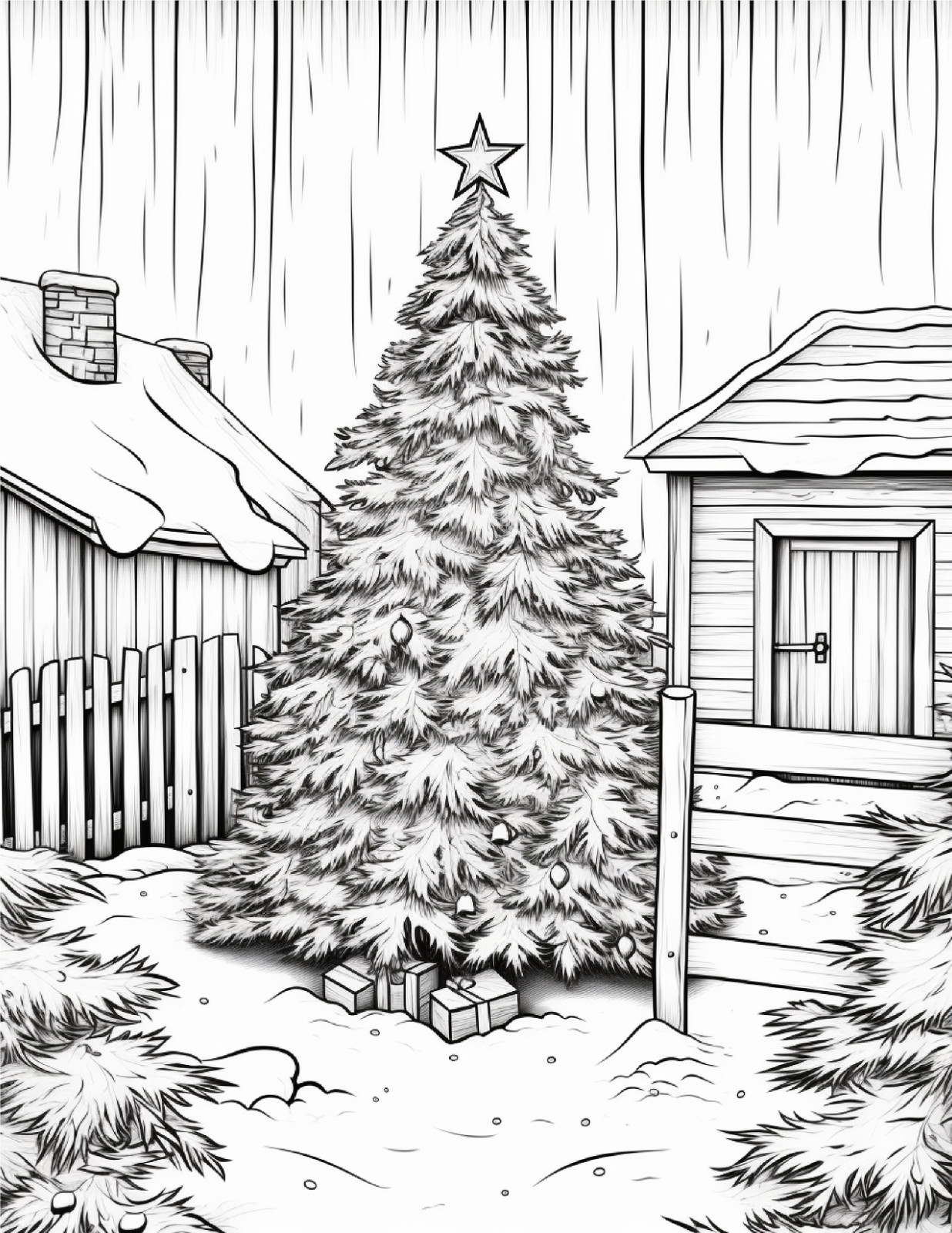 Christmas one colorings bookhours of fun for everyone