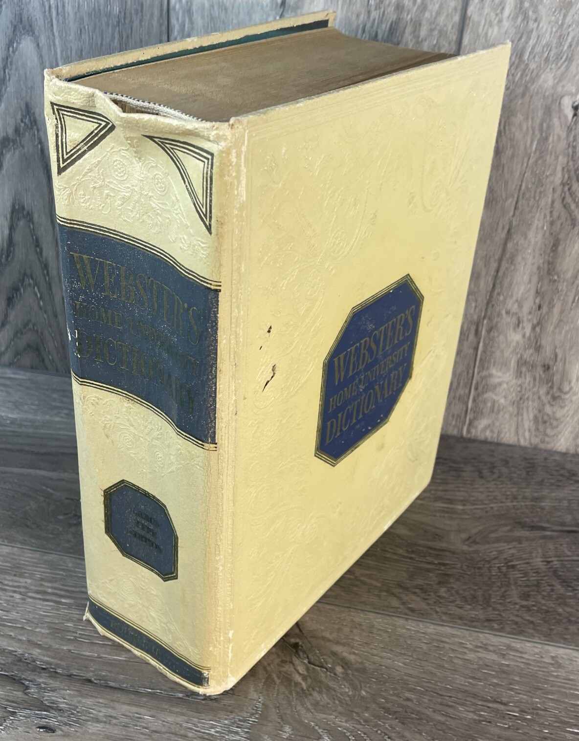 Webster’s Home University Dictionary By Books Inc. 1963 Hardcover Book