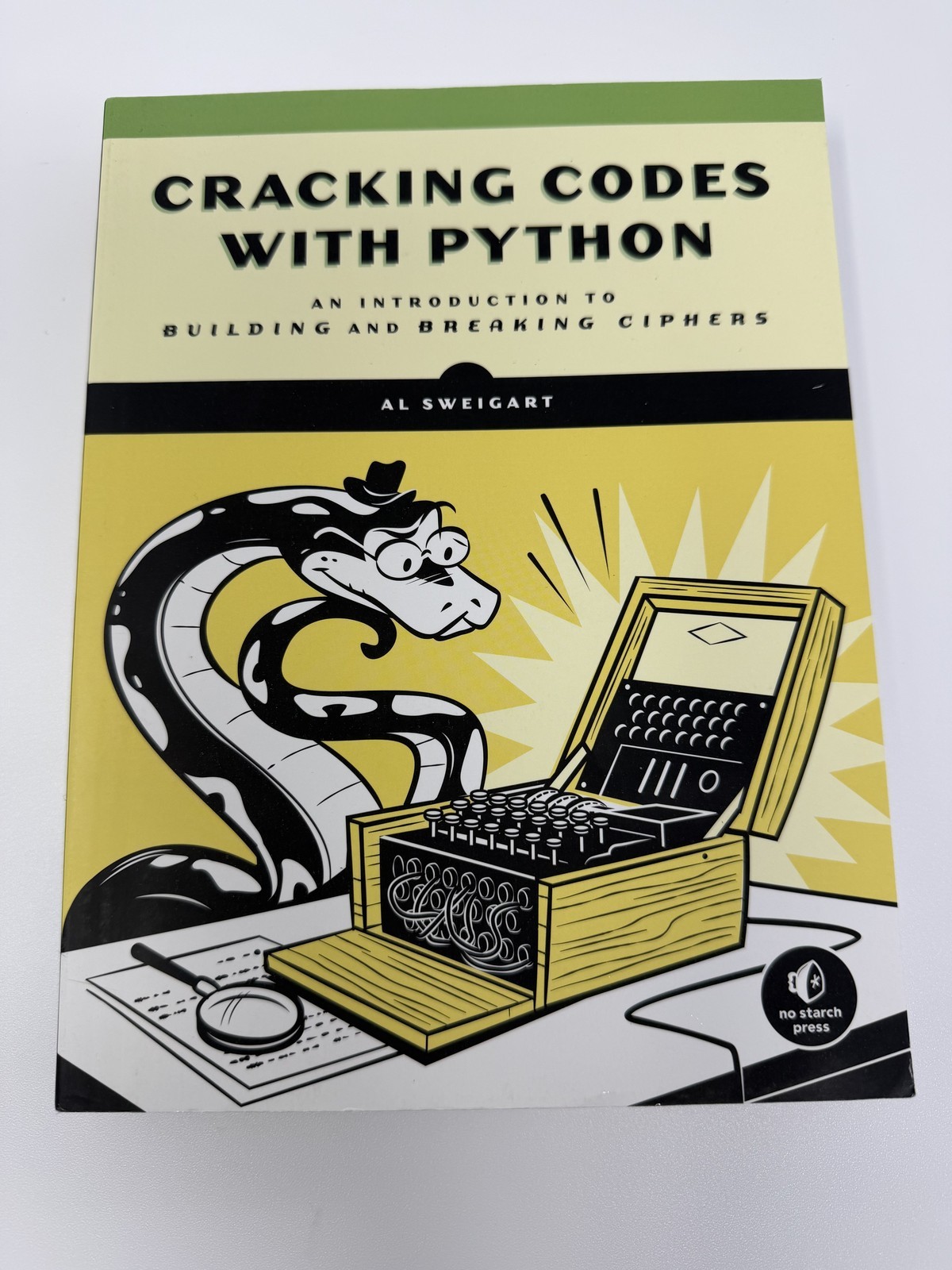 Cracking Codes with Python Al Sweigart No Starch Press Paperback Book