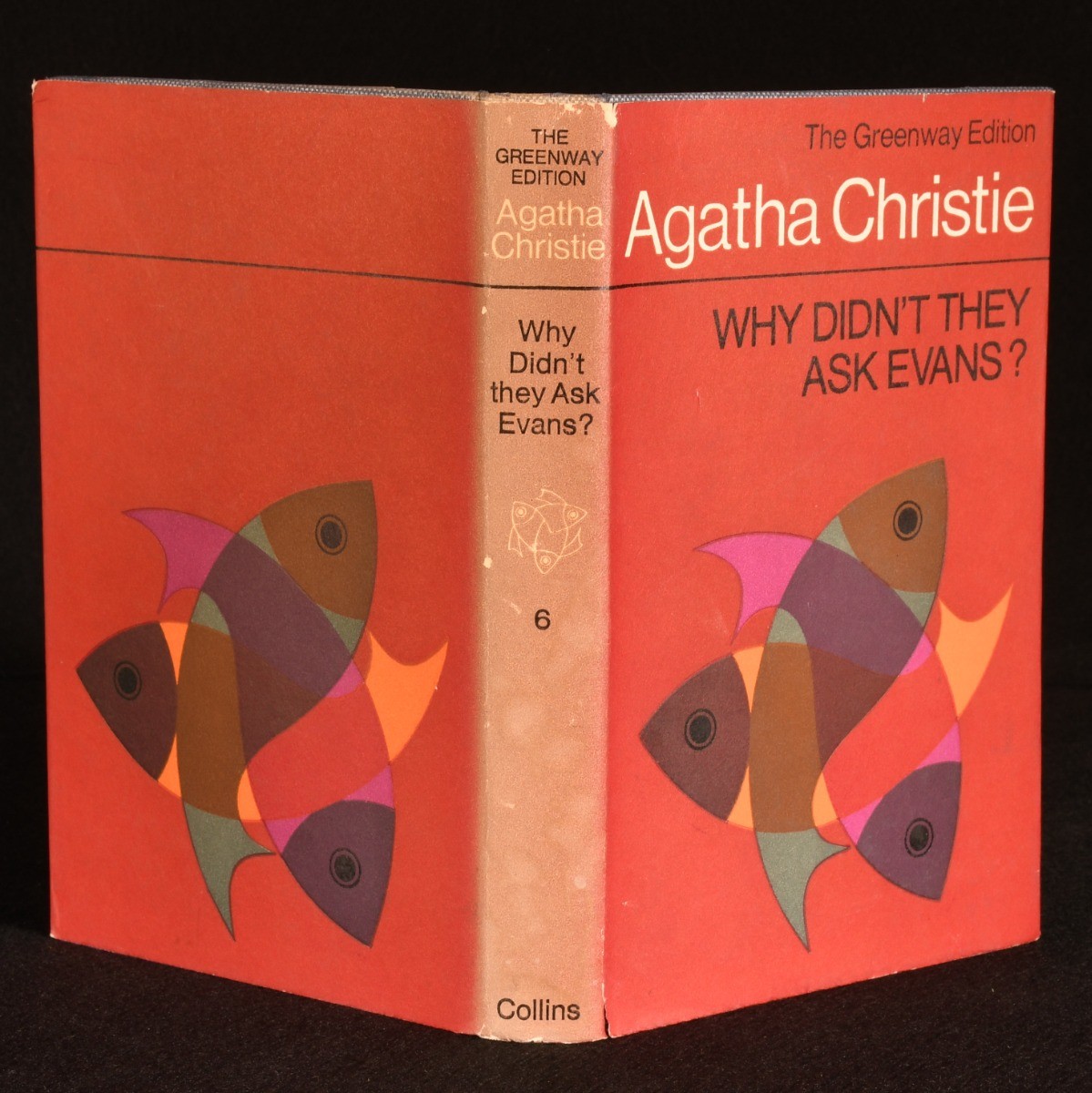 1967-80 8vols The Works of Agatha Christie Greenway Edition Dust Wrappers