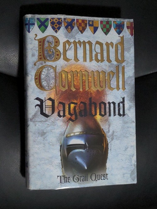 Signed Bernard Cornwell Vagabond UK First Edition Hardcover Near Fine Condition