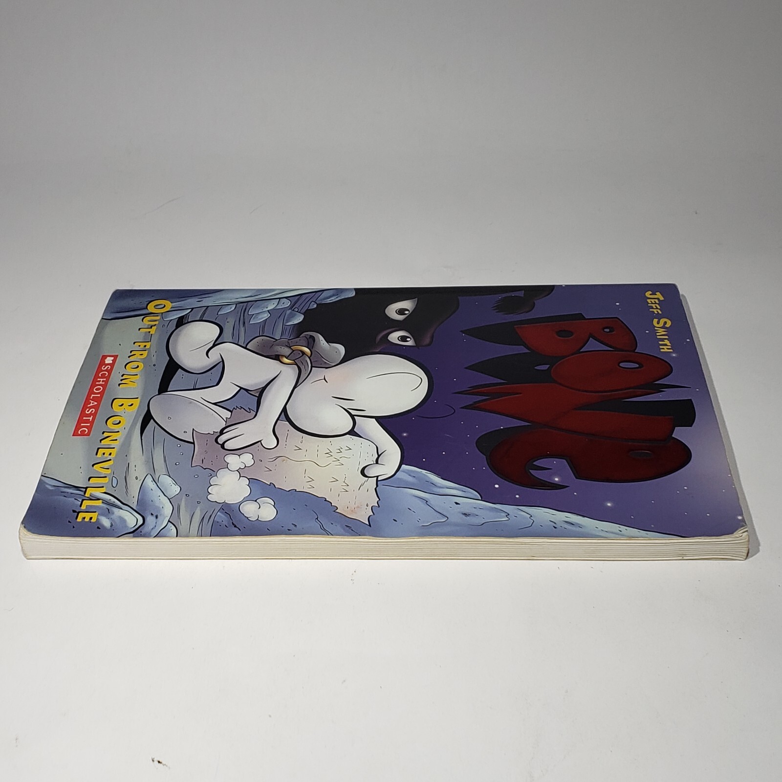 BONE Out From Boneville Comic Book Novel Volume 1 Jeff Smith 1st Scholastic Ed